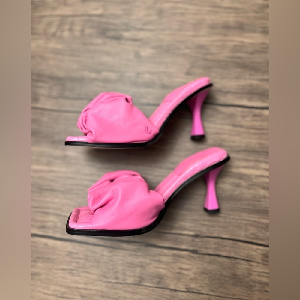 Circus NY by Sam Edelman Slade Ruffle Sandal in Pink Crush NWOT